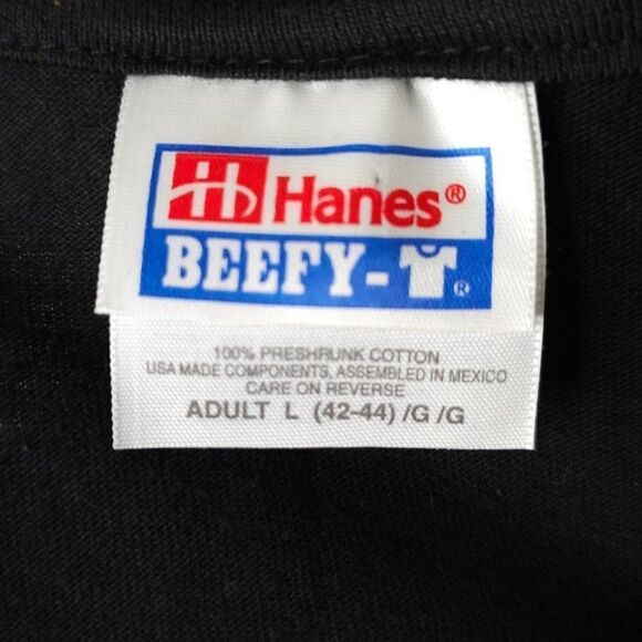 Vintage Apple Mac Y2K T Shirt Mens Size Large Black 90s Just Another Year Tech - Picture 5 of 6